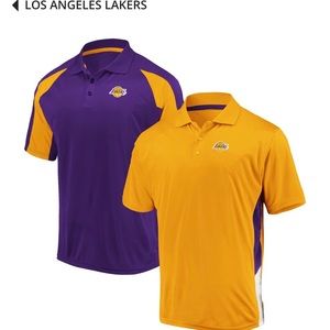 Lakers Fanatics Home & Away 2-Pack Polo Set